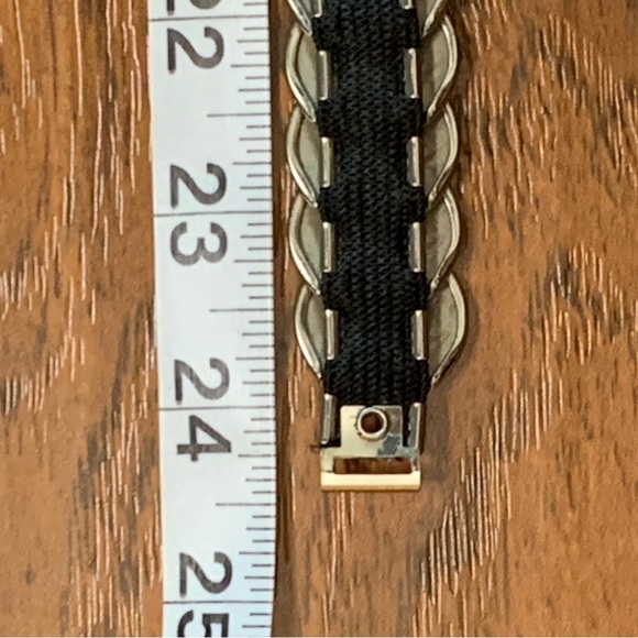 Vintage Belt Stretch Silver-Tone Medallion Cinch Belt Coin Style - Picture 10 of 10